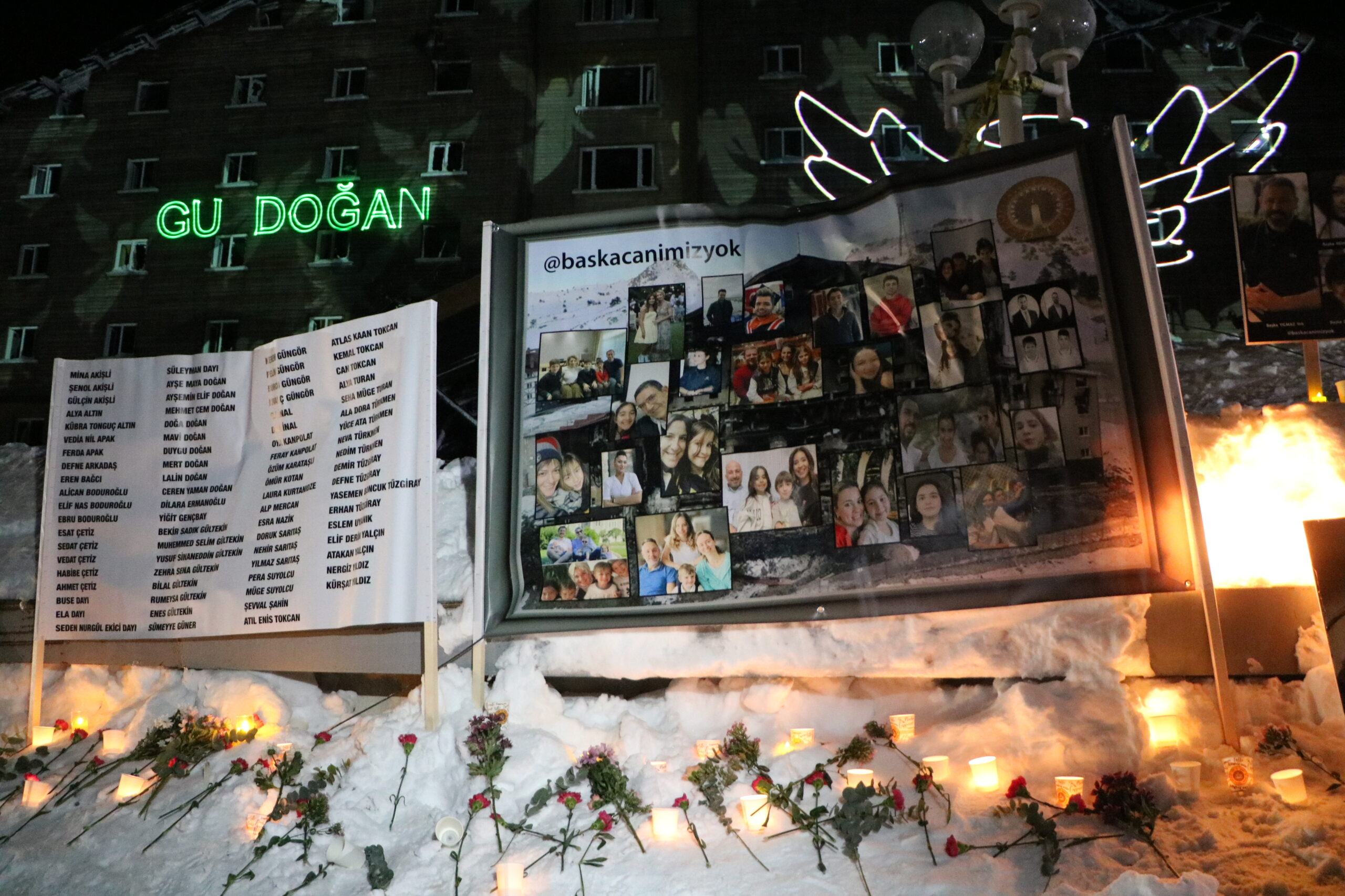 Bolu Kartalkaya’daki Grand Kartal Otel’de 78 kişinin hayatını kaybettiği yangın