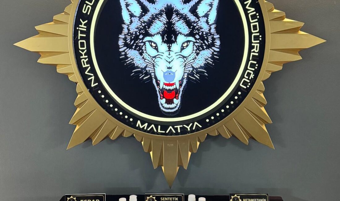 MALATYA – İl Emniyet Müdürlüğü Narkotik Suçlarla Mücadele Şube Müdürlüğü