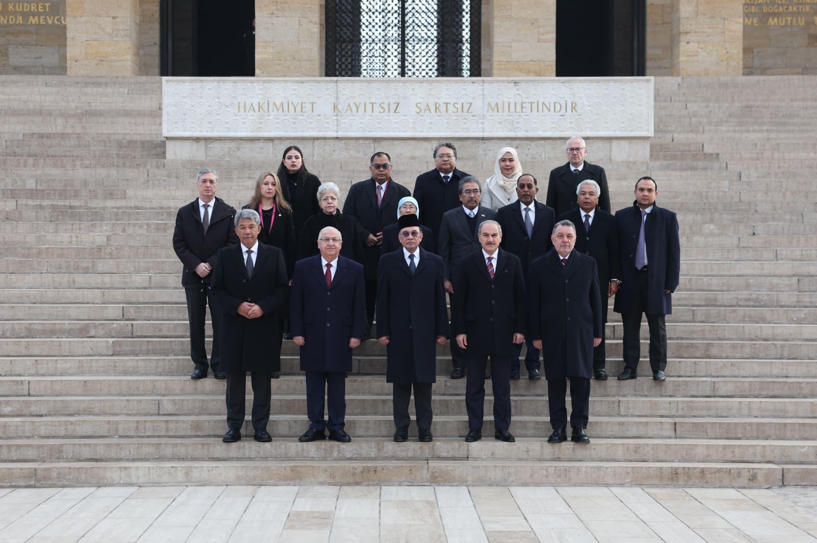 Cumhurbaşkanı Recep Tayyip Erdoğan’ın resmi davetlisi olarak Türkiye’ye gelen Malezya