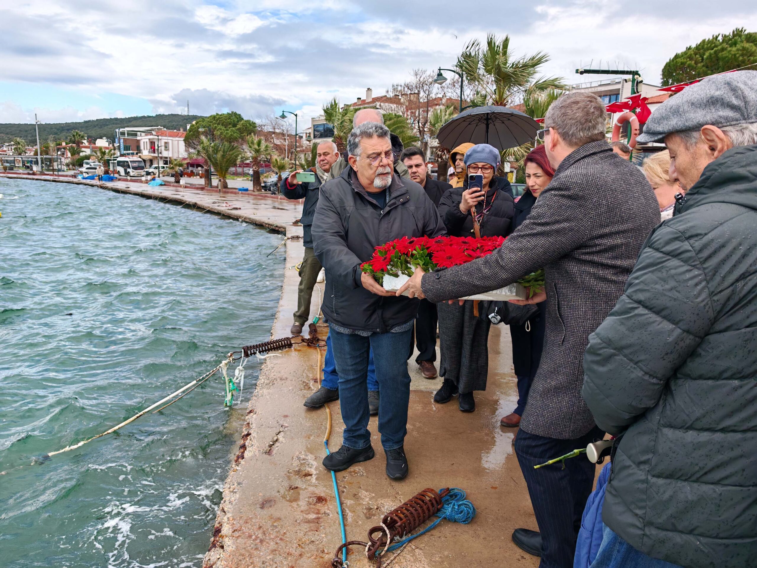 Balıkesir’in Ayvalık ilçesinde, Türkiye-Yunanistan nüfus mübadelesinin 103’üncü yıl dönümü dolayısıyla