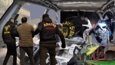 Mersin merkezli düzenlenen operasyonda, yurt dışından getirilen araçların şasi numaralarını