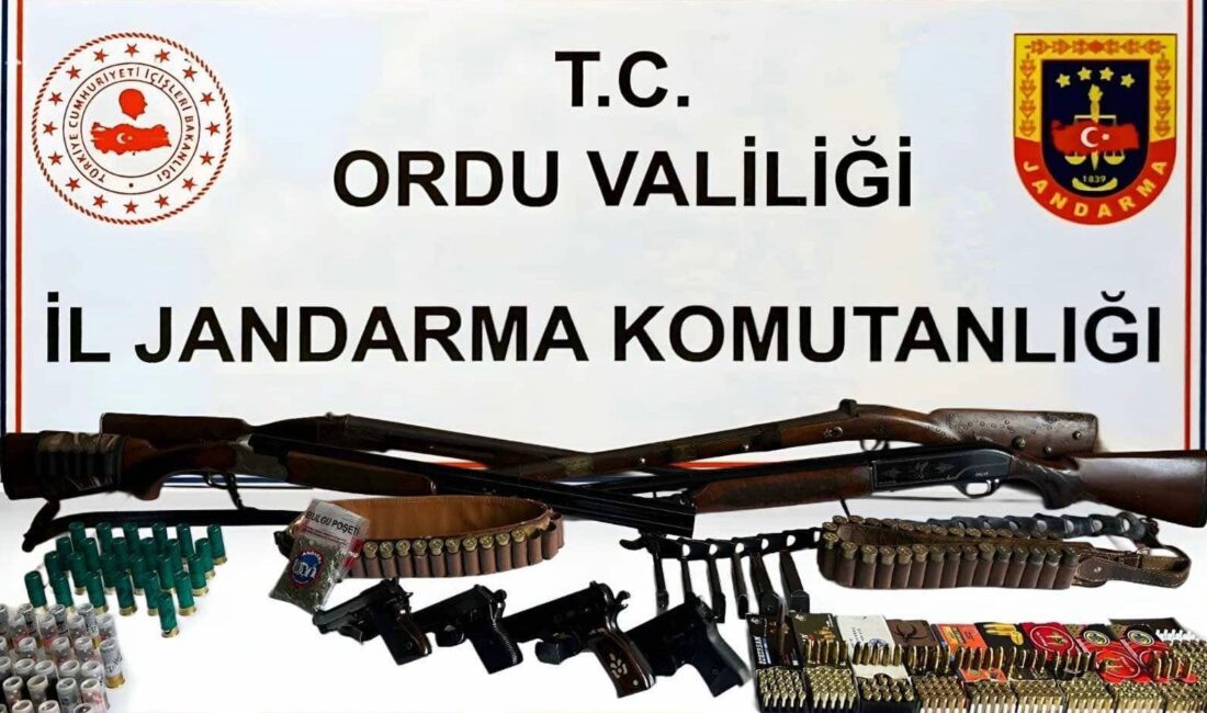 Ordu’nun Korgan ilçesinde jandarma ekipleri tarafından düzenlenen operasyonda çok sayıda