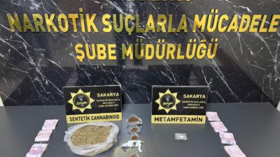Sakarya’nın Sapanca ilçesinde uyuşturucu ticareti yapan şahıslara yönelik düzenlenen eş