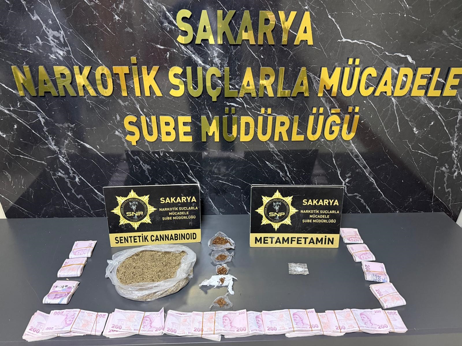 Sakarya’nın Sapanca ilçesinde uyuşturucu ticareti yapan şahıslara yönelik düzenlenen eş
