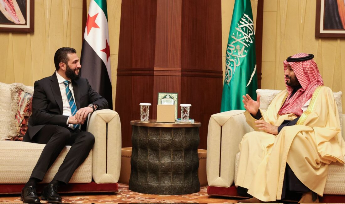 Suudi Arabistan Veliaht Prensi Muhammed bin Selman ile Suriye Cumhurbaşkanı
