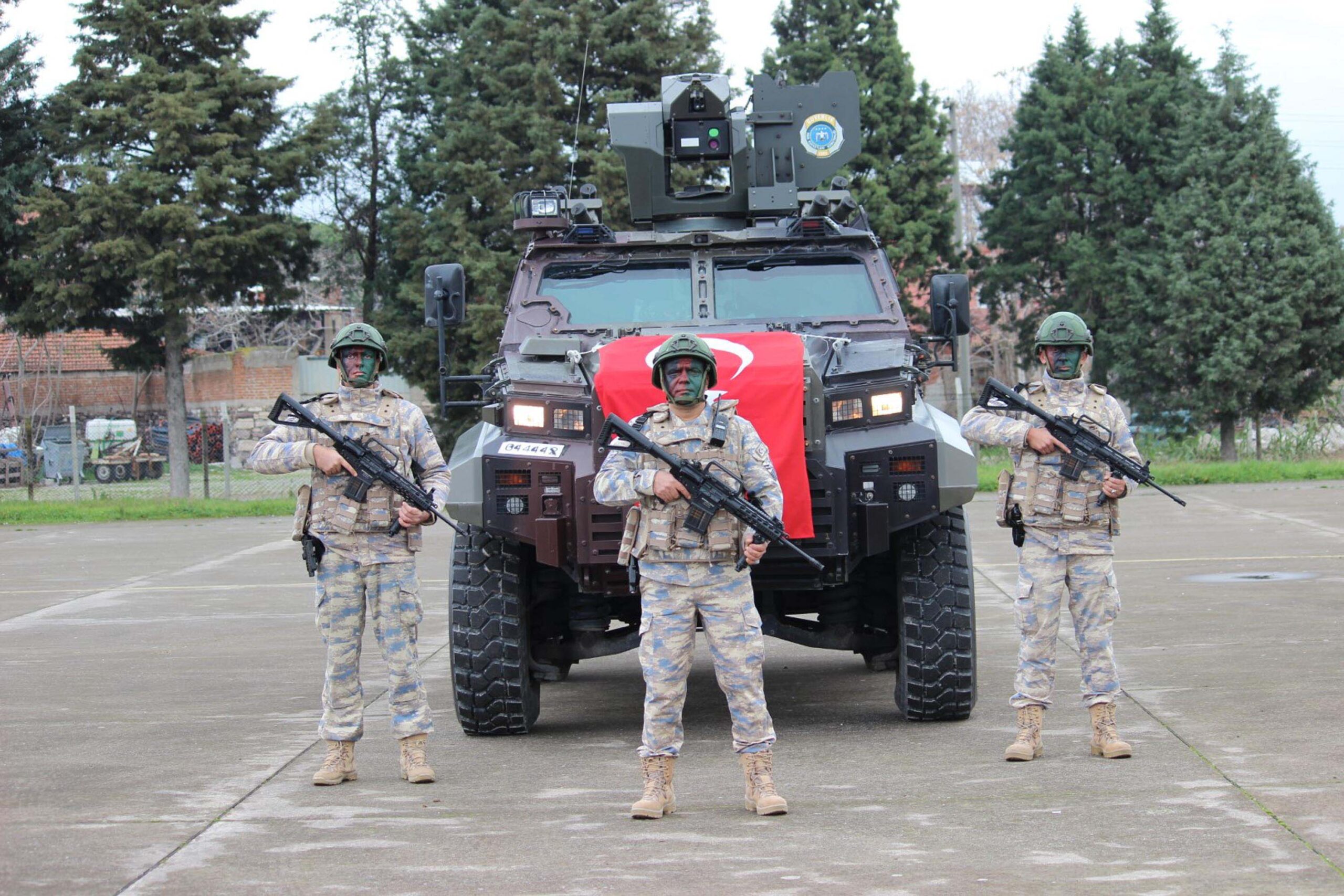 9’uncu Ana Jet Üs Komutanlığı’nda Görevli Personel, Yeni Yılın İlk