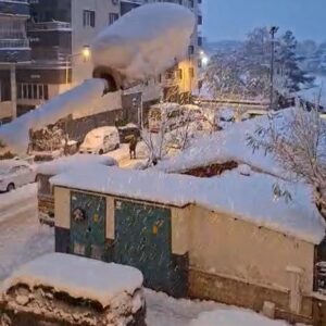 Siirt il genelinde etkisini sürdüren olumsuz hava koşulları ve yoğun