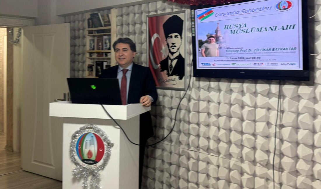 Eskişehir Azerbaycanlılar Derneği tarafından organize edilen ve konuşmacı olarak Anadolu
