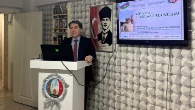 Eskişehir Azerbaycanlılar Derneği tarafından organize edilen ve konuşmacı olarak Anadolu