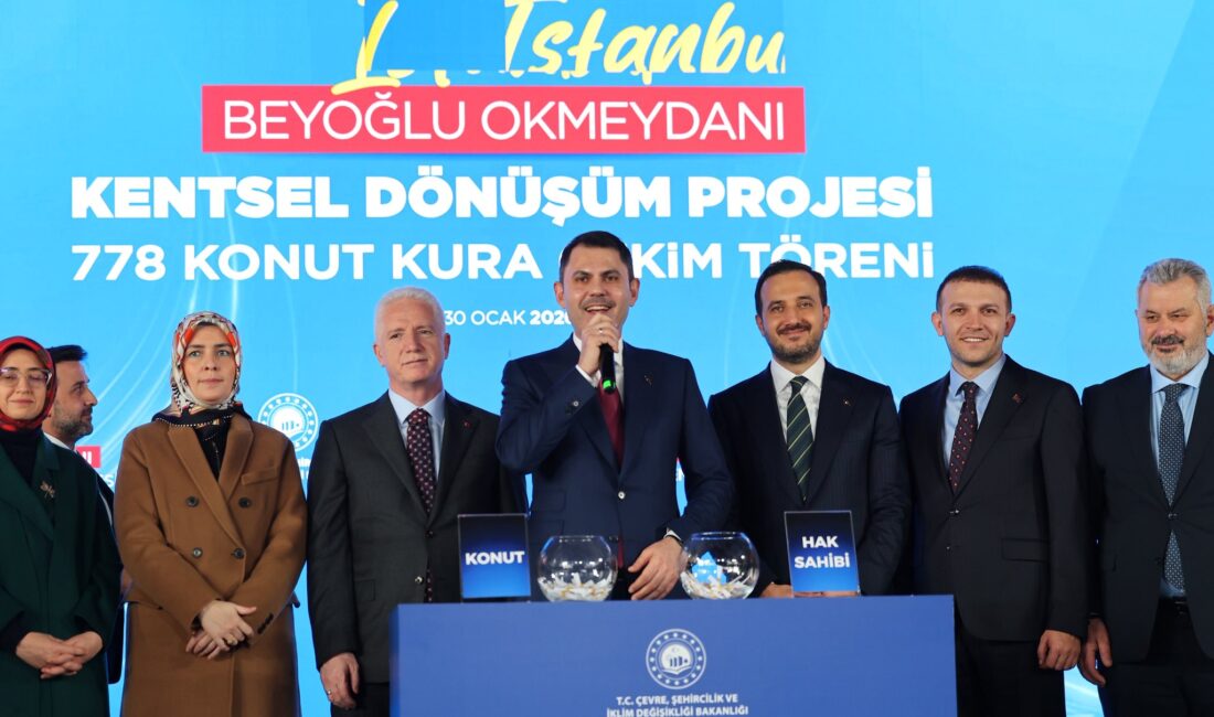 Türkiye Sosyal Konut Projeleriyle Geleceğe Hazırlanıyor Çevre, Şehircilik ve İklim Değişikliği Bakanı Murat Kurum, “Yüzyılın Konut