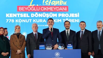 Türkiye Sosyal Konut Projeleriyle Geleceğe Hazırlanıyor Çevre, Şehircilik ve İklim Değişikliği Bakanı Murat Kurum, “Yüzyılın Konut