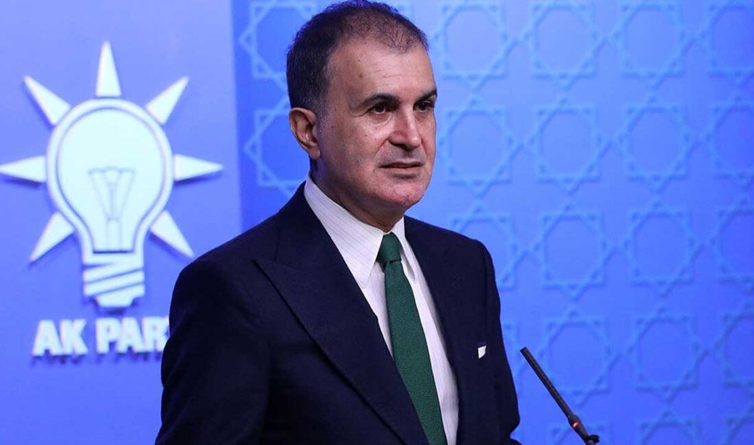 AK Parti Genel Başkan Yardımcısı ve Parti Sözcüsü Ömer Çelik,