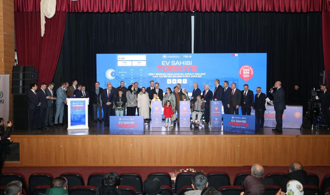 “Yüzyılın Konut Projesi” Kapsamında Van’da Kura Heyecanı Yaşandı Van’da “Yüzyılın