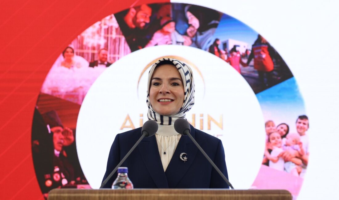 ANKARA / TEKHA Aile ve Sosyal Hizmetler Bakanı Mahinur Özdemir