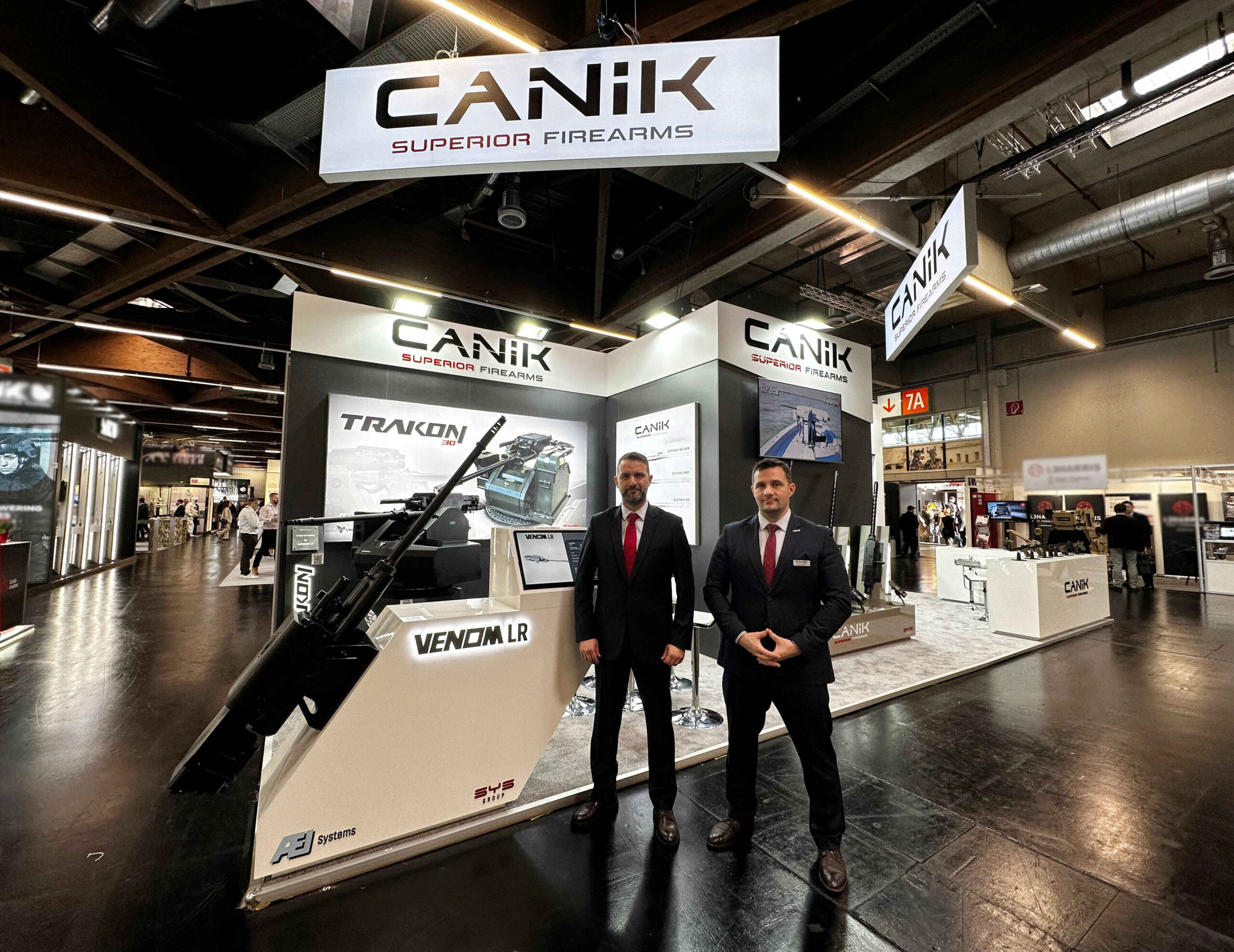 Samsun Yurt Savunma (SYS Grup); bünyesindeki CANiK, AEI Systems ve