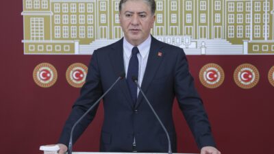 CHP Grup Başkanvekili Murat Emir, TBMM Genel Kurulu’nda Adalet Bakanı