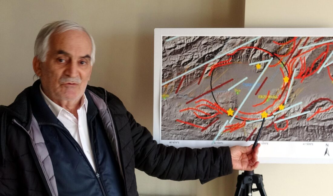 ERZURUM Havzası’nın, daire biçimli bir volkanik yapı olan kaldera üzerinde