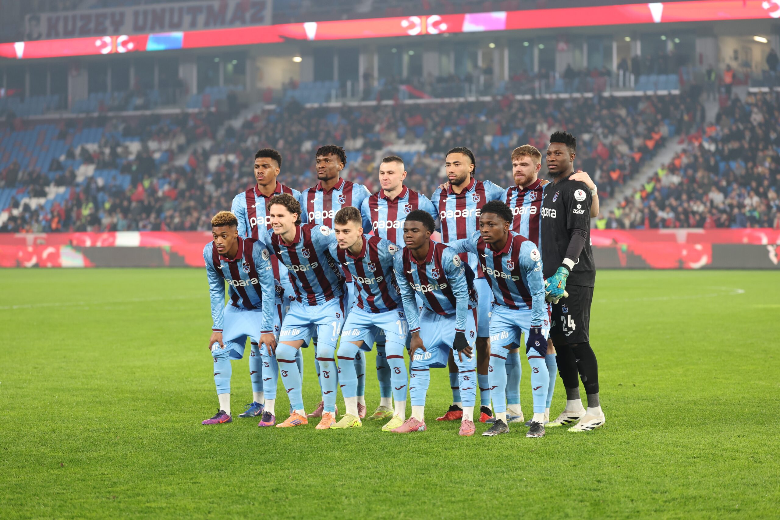 Trendyol Süper Lig’de zirve mücadelesini sürdüren Trabzonspor, bu sezon deplasmanlarda