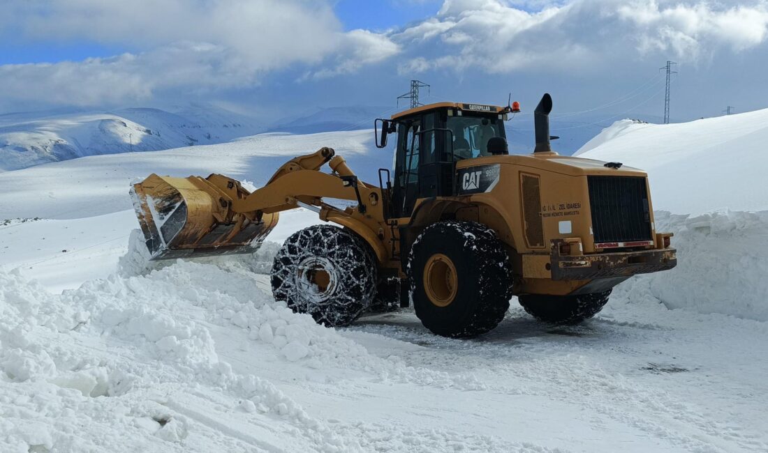IĞDIR‘da etkili olan kar yağışı ve şiddetli tipi, özellikle yüksek
