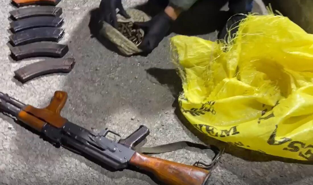 Iğdır’da polisin gerçekleştirdiği dron destekli operasyonda, bir araçta ve ikamette