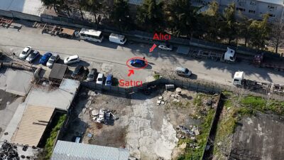 İstanbul Avcılar’da polisin dron ile takip ettiği uyuşturucu satıcılarına yönelik