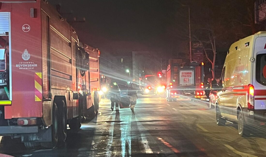 İstanbul Avcılar’da tek katlı bir tekstil deposunda çıkan yangın, çevre