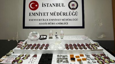 Esenyurt’ta uyuşturucu madde ticareti yapan şahıslara yönelik düzenlenen operasyonda 6