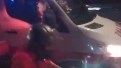 İstanbul genelinde etkili olan şiddetli fırtına, 15 Temmuz Şehitler Köprüsü