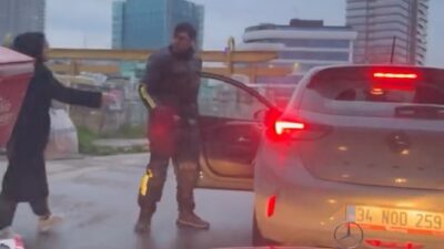 İstanbul’un Pendik ilçesinde dün akşam saatlerinde meydana gelen olayda, trafikte