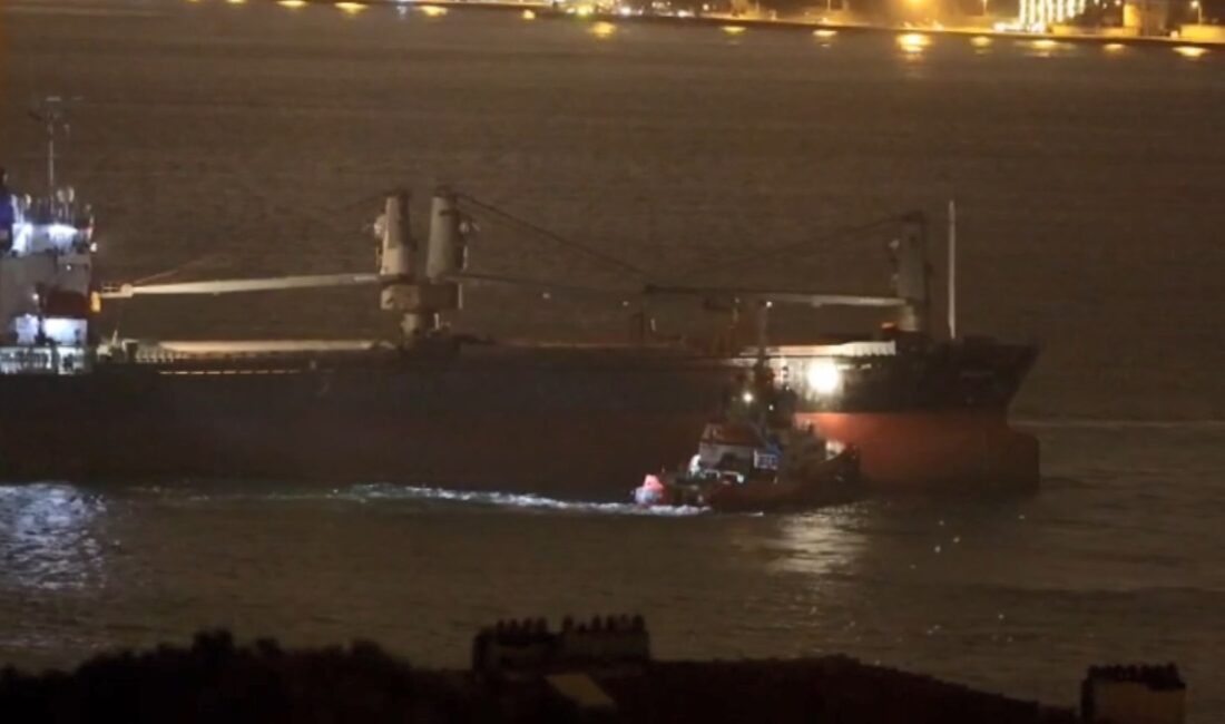 Sarıyer açıklarında 1 Şubat tarihinde karaya oturan ve yoğun uğraşlar