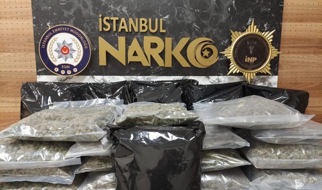 İstanbul Emniyet Müdürlüğü Narkotik Suçlarla Mücadele Şube Müdürlüğü ekipleri, Zeytinburnu’nda