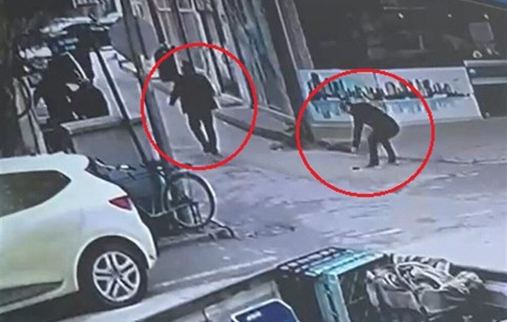 Bursa’nın İnegöl ilçesinde, eşinin ölüm yıl dönümü mevlidi nedeniyle çıkan