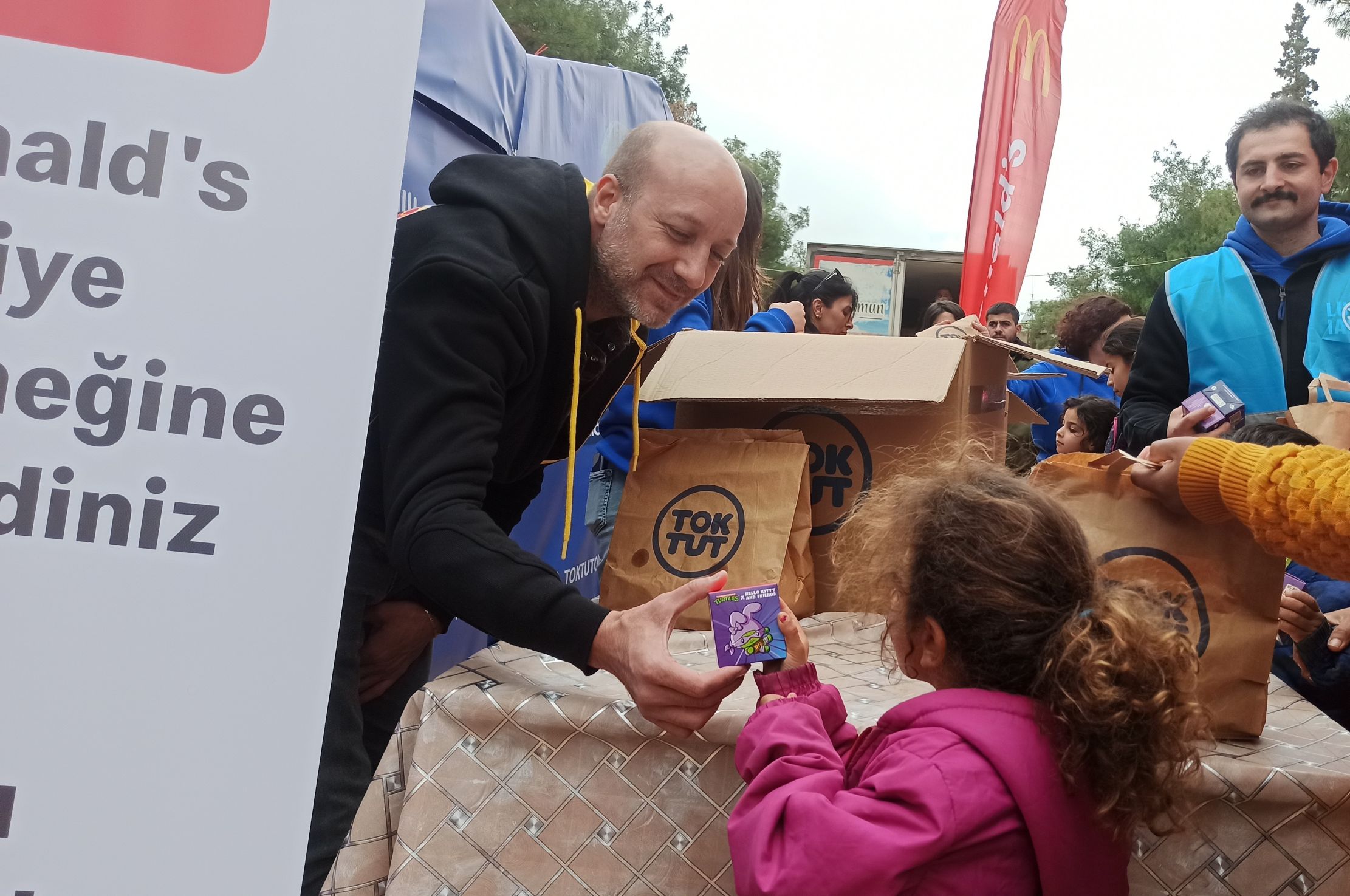 Derin yoksulluk ve afetlerin etkilediği bölgelerde gıda erişimi sağlayan TOKTUT