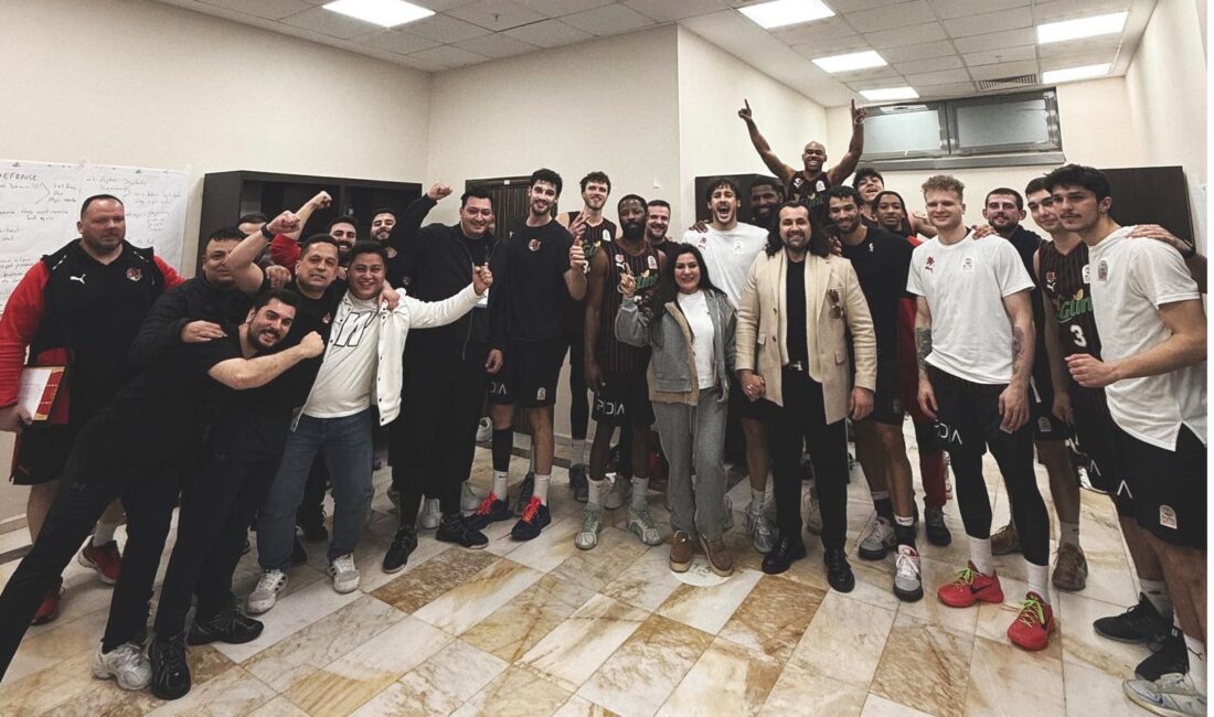 Türkiye Sigorta Basketbol Süper Ligi 20’nci hafta mücadelesinde deplasmanda Merkezefendi