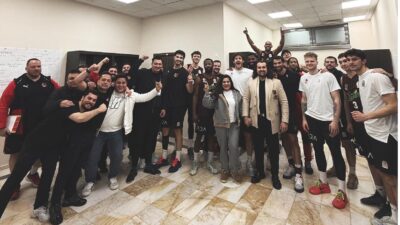 Türkiye Sigorta Basketbol Süper Ligi 20’nci hafta mücadelesinde deplasmanda Merkezefendi