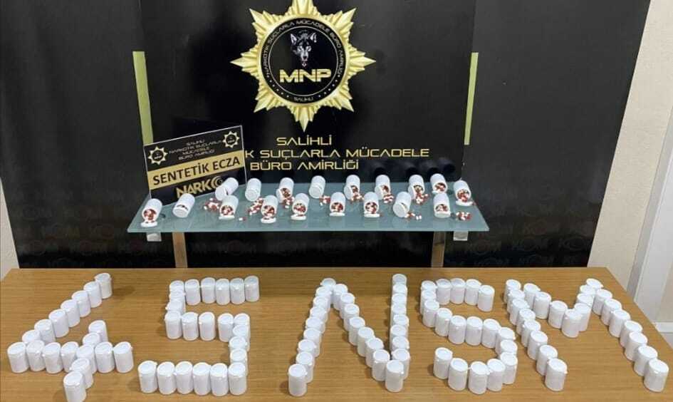 Manisa İl Emniyet Müdürlüğü Narkotik Suçlarla Mücadele Şube Müdürlüğü ekipleri