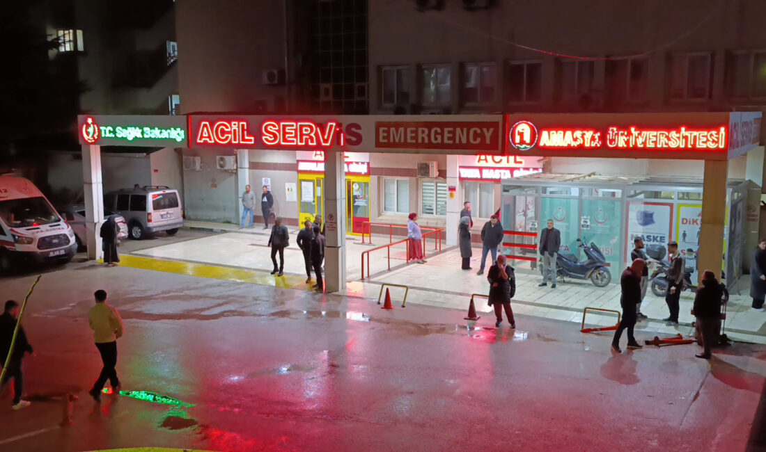 Amasya’da yeni doğan bir bebek için düzenlenen mevlitte ikram edilen