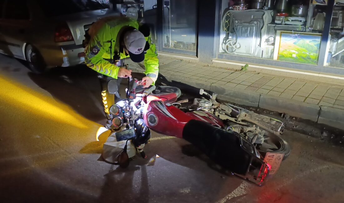 Bursa’nın İnegöl ilçesinde polisin “dur” ihtarına uymayarak kaçan ve 5