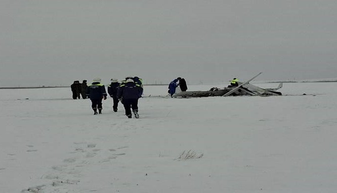 Rusya’nın Orenburg bölgesi yakınlarında bir eğitim uçağının düşmesi sonucu meydana