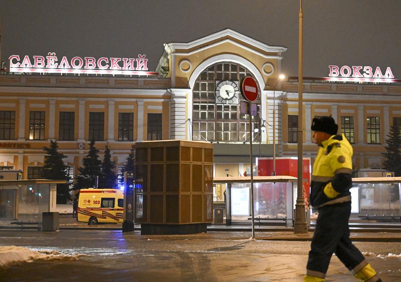 Rusya’nın başkenti Moskova’da, Savelovskiy Tren İstasyonu yakınlarında meydana gelen patlamada
