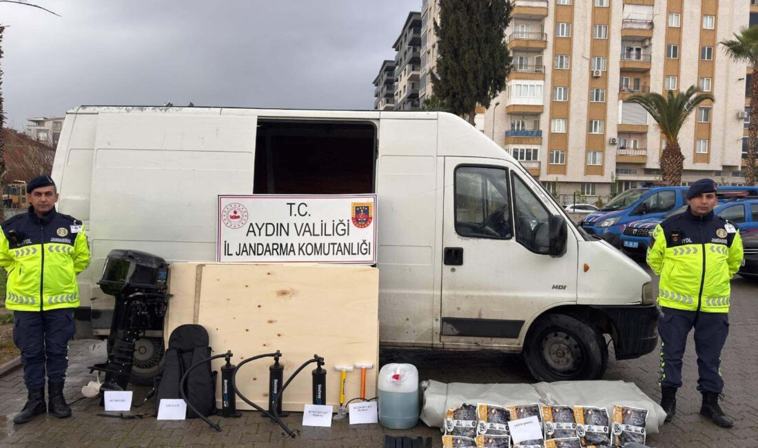 Aydın’da jandarma ekiplerinin “dur” ihtarına uymayarak kaçan ve bir süre