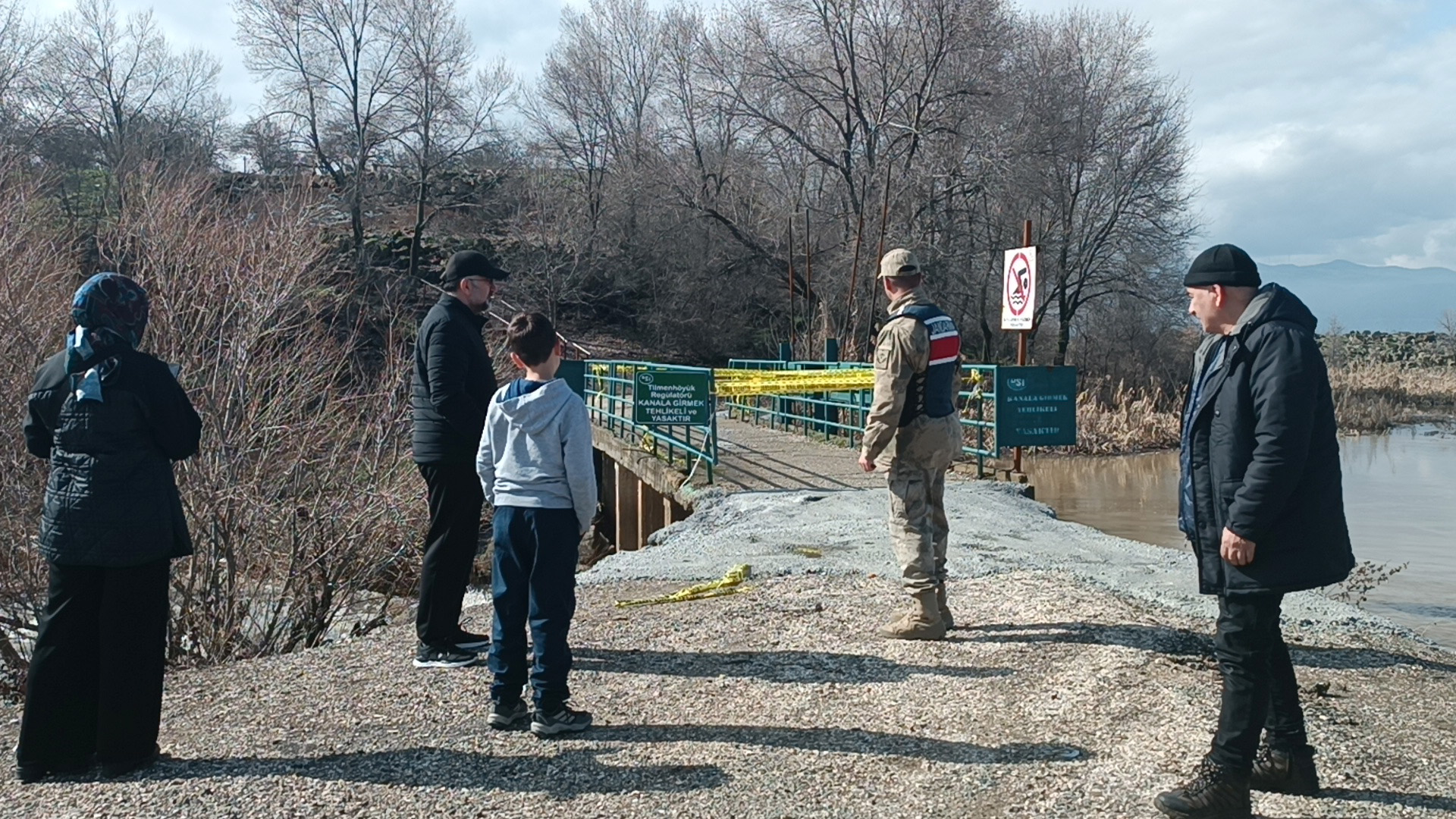 Gaziantep’in İslahiye ilçesinde etkili olan kuvvetli sağanak yağış, Tilmen Höyük’e