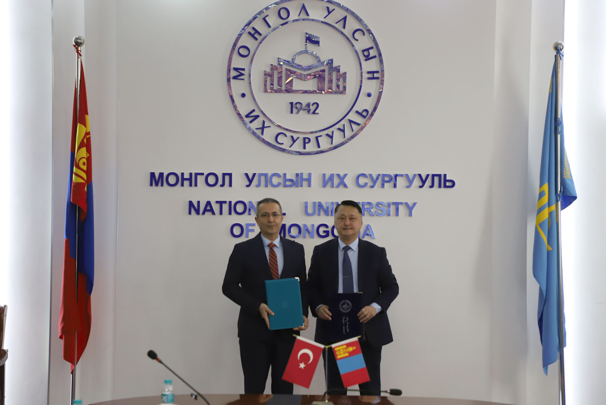 Yunus Emre Enstitüsü (YEE) ve Moğolistan Devlet Üniversitesi arasında imzalanan