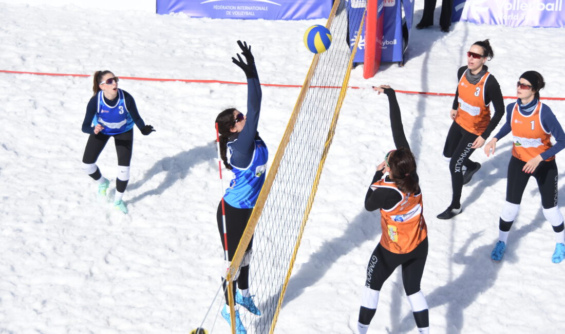 Türkiye’nin önemli kış turizm merkezlerinden Uludağ, 2026 FIVB Kar Voleybolu