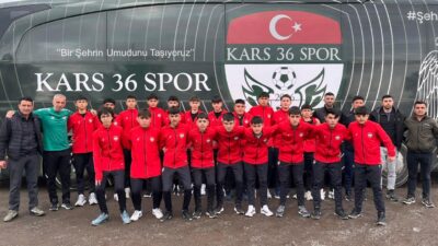 Kars futbolunun yükselen değeri Kars 36 Spor, altyapı hamlesinin ilk