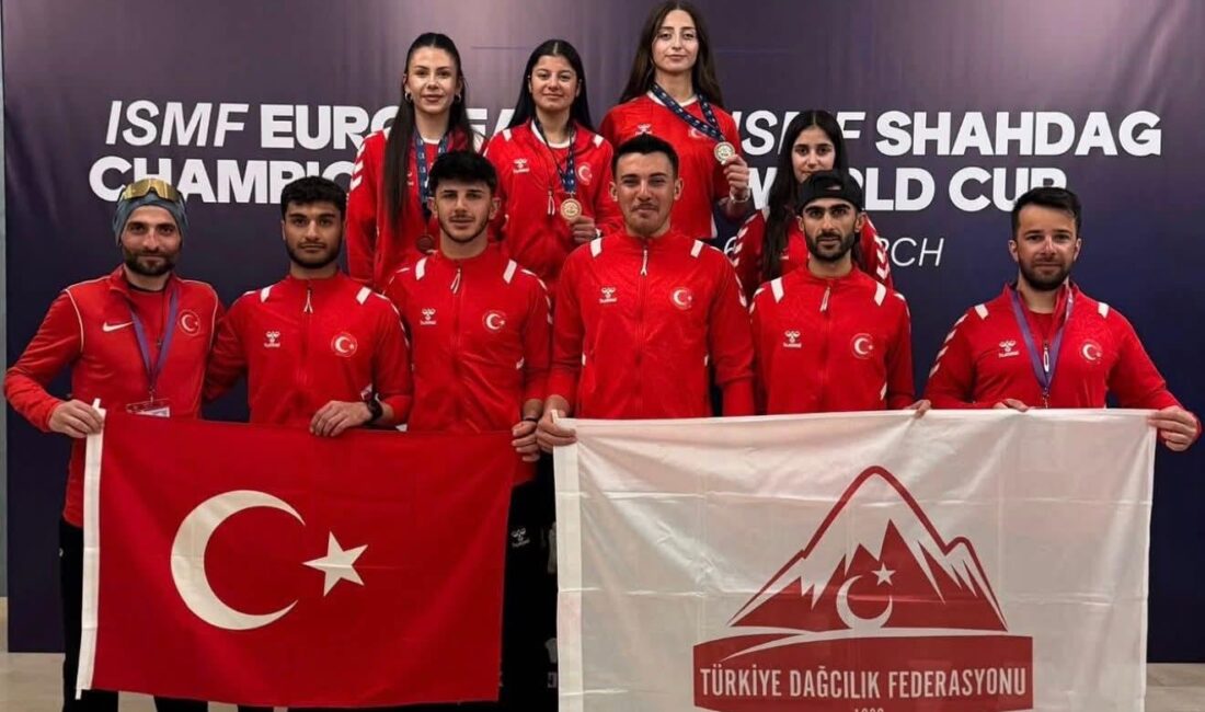 Azerbaycan’da düzenlenen ISMF Dağ Kayağı Avrupa Şampiyonası’nda Türkiye’yi temsil eden