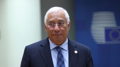 Avrupa Birliği (AB) Konseyi Başkanı Antonio Costa, İran Cumhurbaşkanı Mesud
