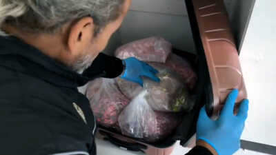 Adana Emniyet Müdürlüğü Narkotik Suçlarla Mücadele Şubesi ekiplerince düzenlenen operasyonda,