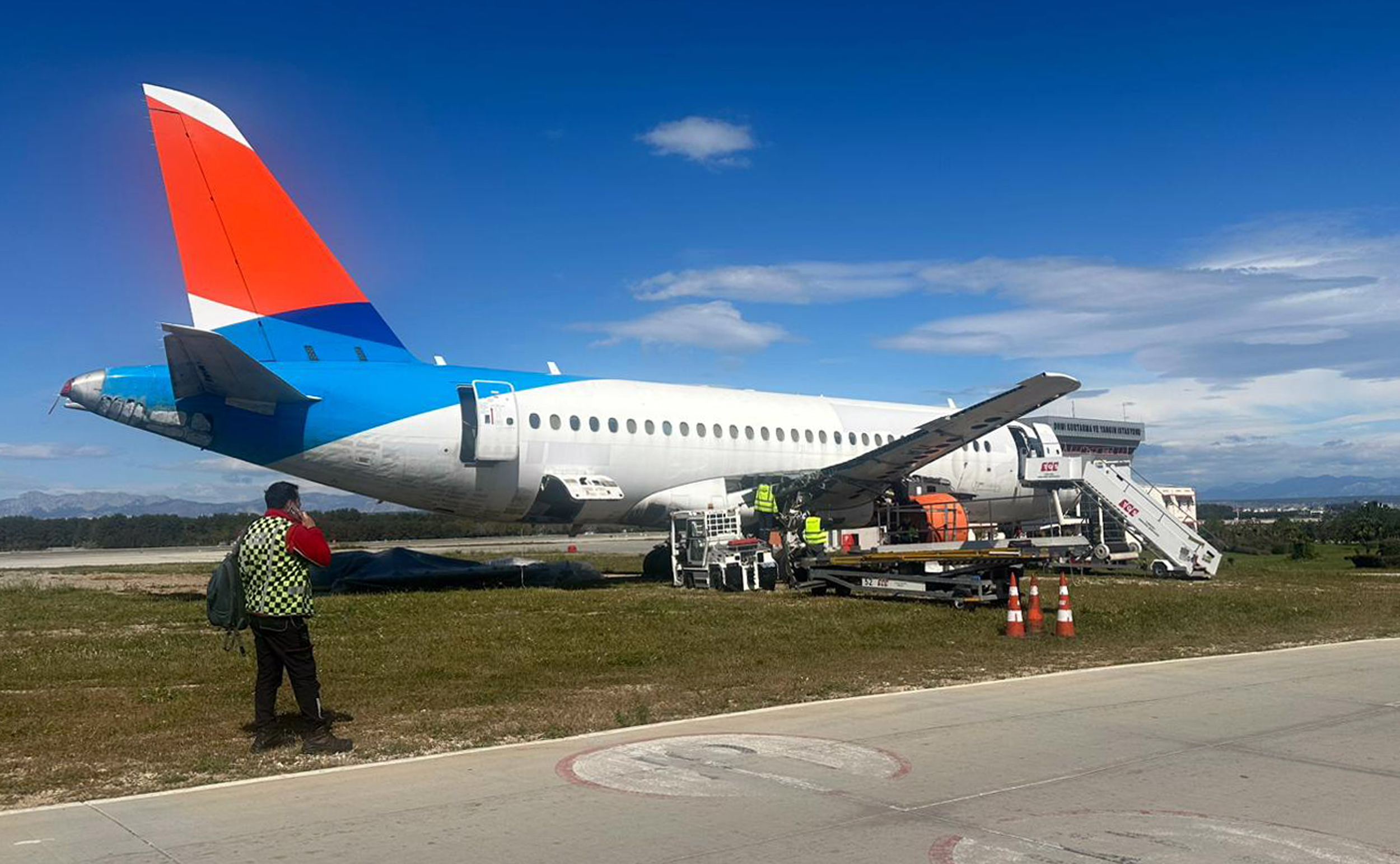 Antalya Havalimanı’na iki yıl önce iniş yaptığı sırada sol motoru