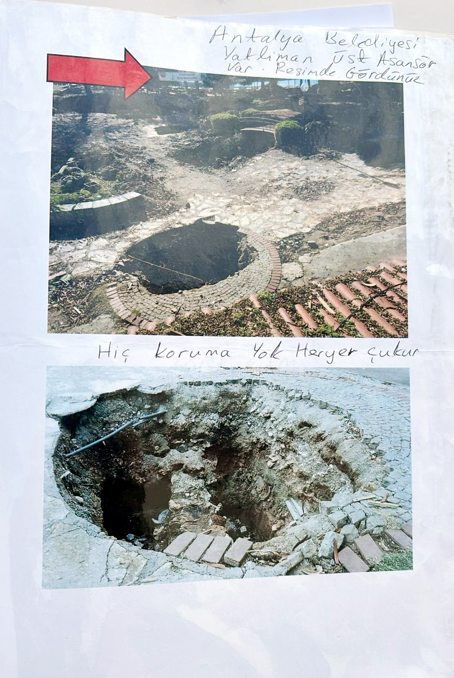 Antalya’da 2017 yılbaşı gecesi Müze Müdürlüğü denetimindeki arkeolojik kazı alanında